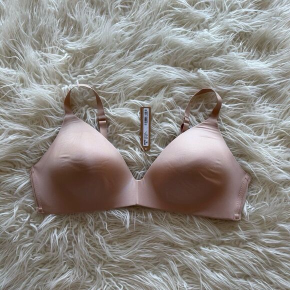 Skims Wireless Form T-shirt Bra Mica Size 42B - Picture 4 of 10